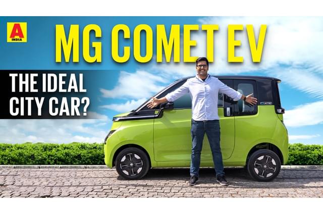 MG Comet EV India video review